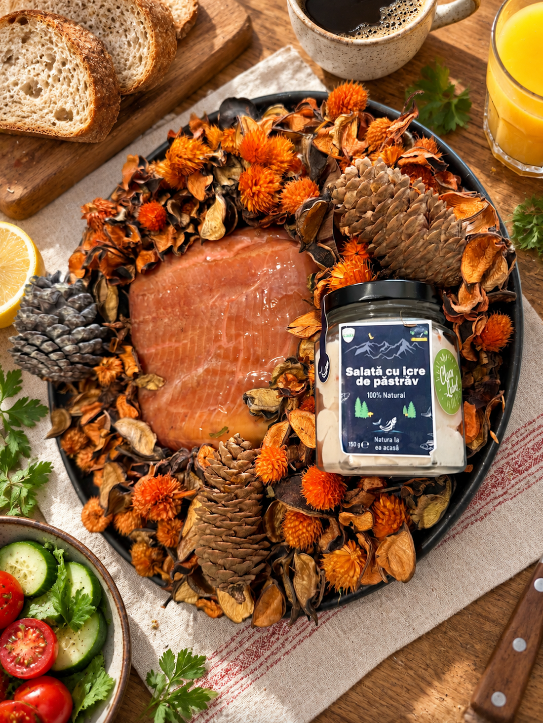 Mic dejun sănătos de toamnă plin e omega3