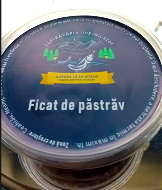 Ficat proaspăt prelevat de păstrăv - 200g