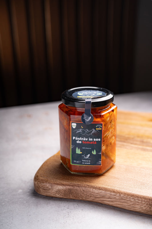 Păstrăv în sos de roșii