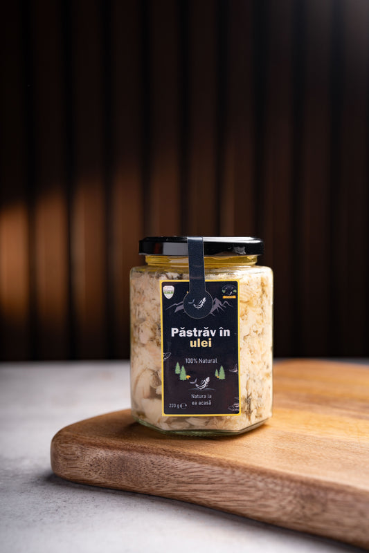 Păstrăv în ulei acrișor