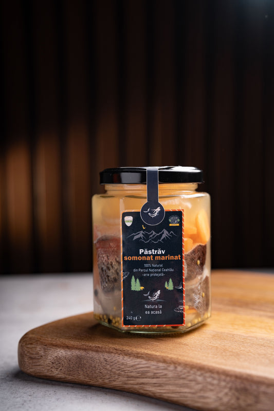 Păstrăv somonat marinat